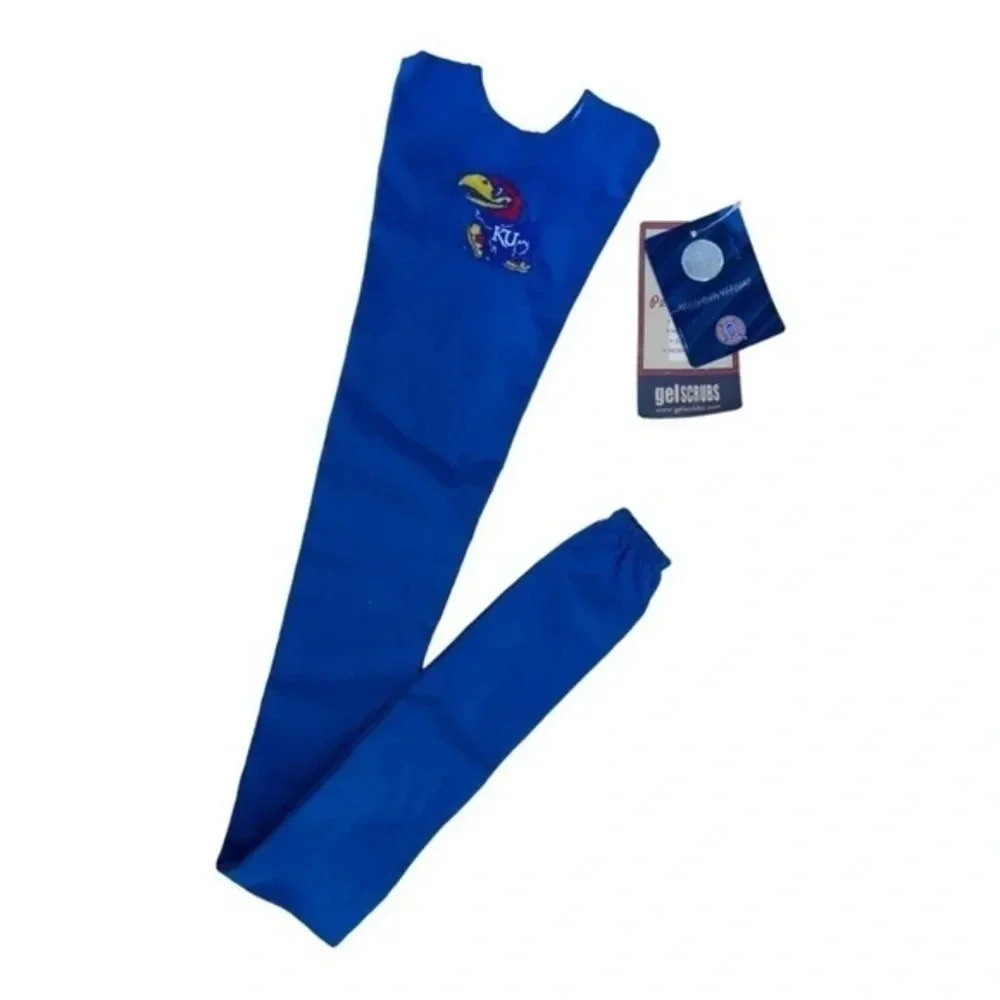 Kansas University NCAA Collegiate Stethoscope Cover‎ Gelscrubs New With Tags​​​ - Picture 2 of 2